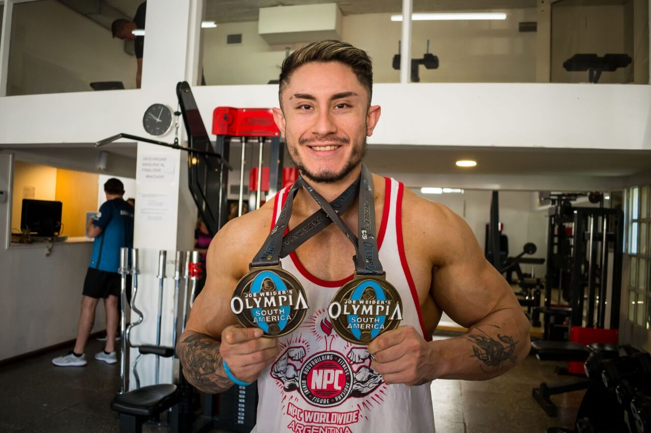  ‘Si llegue hasta acá, ahora puedo ir por más.”: Franco Cuevas, subcampeón mundial de Míster Olympia agradeció el apoyo de FdG