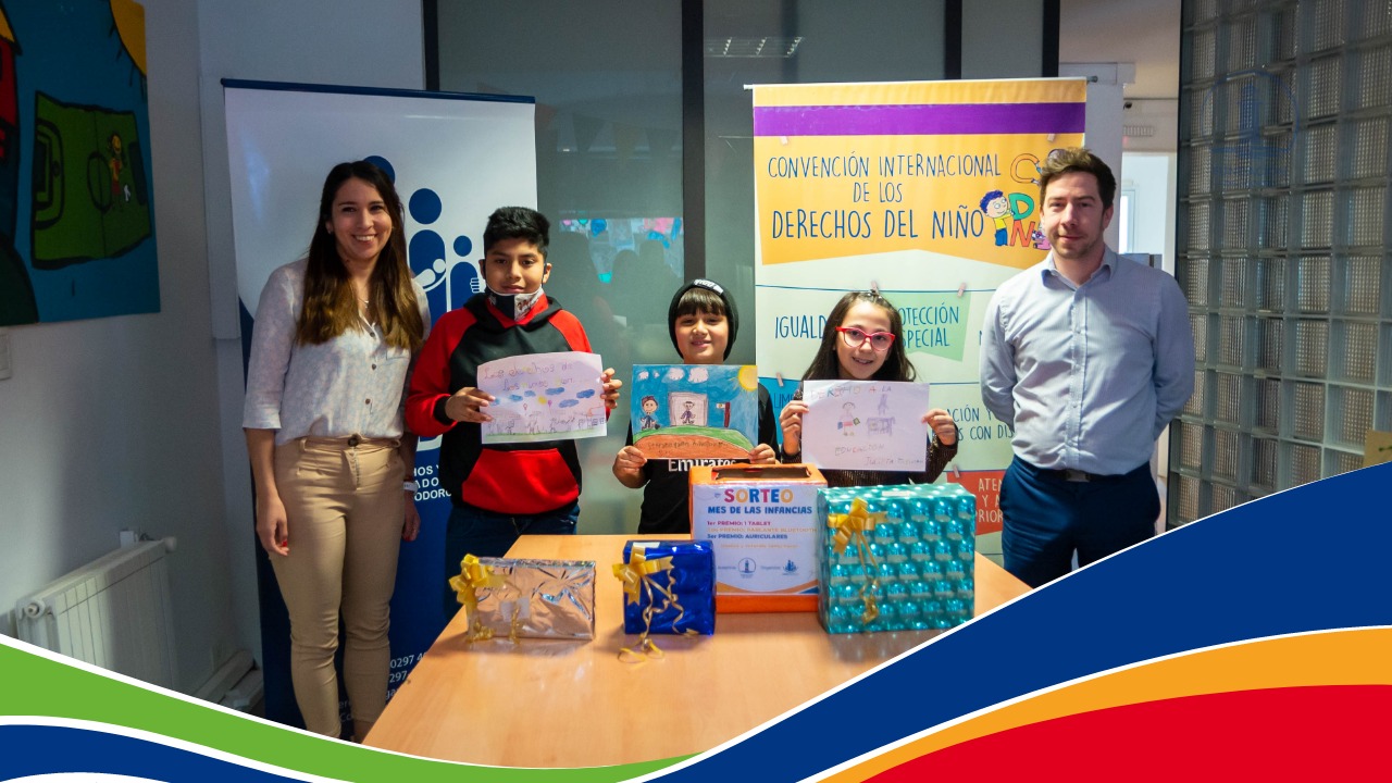 FUNDACIÓN DEL GOLFO ENTREGÓ LOS PREMIOS A LOS GANADORES DEL SORTEO POR EL MES DE LAS INFANCIAS
