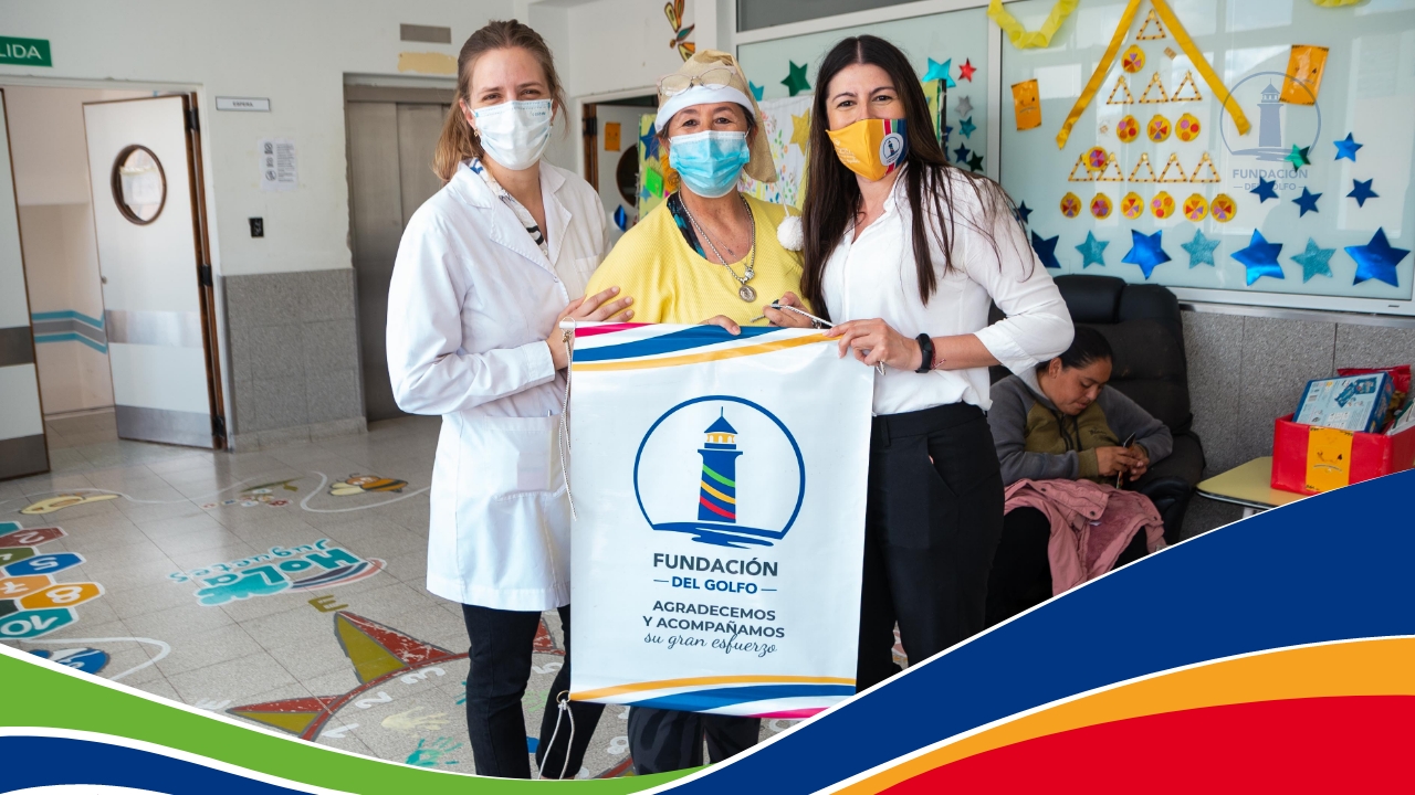 FUNDACIÓN DEL GOLFO REALIZÓ UNA NUEVA DONACIÓN A LA SALA PEDIÁTRICA ONCOLÓGICA DEL HOSPITAL REGIONAL