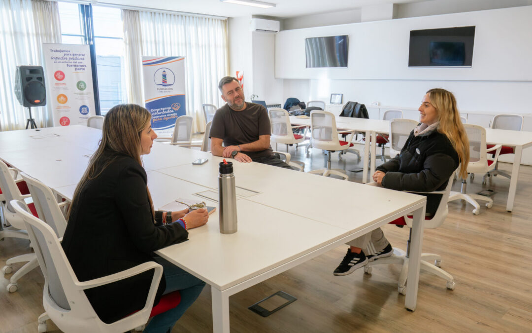Encuentro con Macarena Mayorga para impulsar acciones solidarias